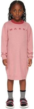 Marni | Kids Pink Logo Dress 3.8折