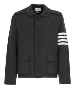 Thom Browne | Thom Browne 4-Bar Polo Collared Jacket商品图片,4.3折起