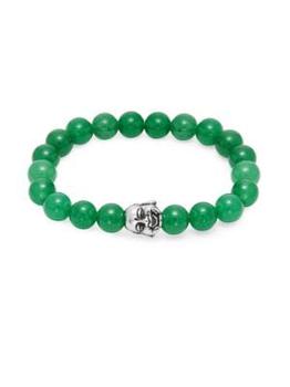 商品Jean Claude | Lucky Laughing Buddha Jade Bracelet,商家Saks OFF 5TH,价格¥567图片