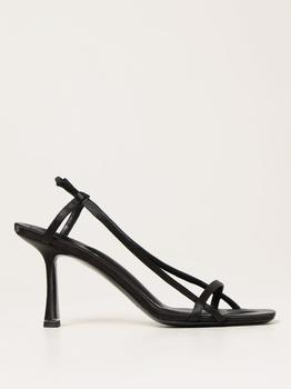 亚历山大王鞋, Alexander Wang | Ivy Alexander Wang sandals with crystal logo商品图片 