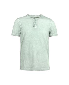 MAJESTIC FILATURES, MAJESTIC FILATURES | Cotton Short Sleeve Henley T-shirt商品图片 7.2折