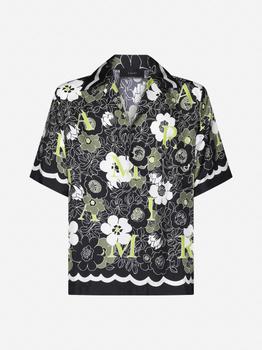 推荐Floral print silk shirt商品