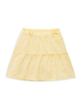 推荐Little Girl's & Girl's Tiered Skirt商品