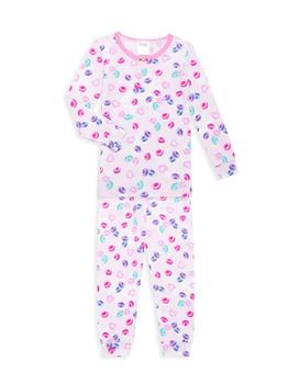 商品Esme | Little Girl's & Girls Cereal 2-Piece Pajama Set,商家Saks Fifth Avenue,价格¥473图片