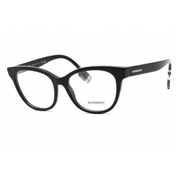 Burberry | Burberry Women's Eyeglasses - Full Rim Cat Eye Black Plastic Frame | 0BE2375 3001 3.9折×额外9折x额外9.5折, 独家减免邮费, 额外九折, 额外九五折