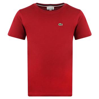 Lacoste | Burgundy Red Short Sleeved T Shirt商品图片,6.9折起×额外9折, 额外九折