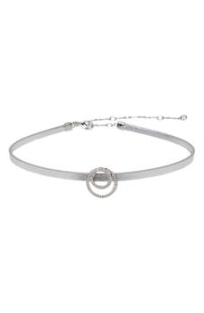 Kenneth Jay Lane, Kenneth Jay Lane | CZ Interlocking Circles Choker商品图片 4.6折