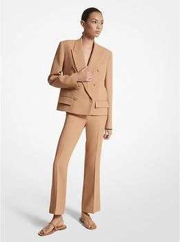 Michael Kors | Double Crepe Sablé Cropped Jacket 