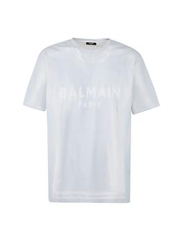 Balmain是什么牌子, Balmain | Balmain Men's Blue Other Materials T-Shirt商品图片 