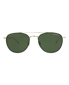 MontBlanc | Aviator-Frame Metal Sunglasses,商家Maison Beyond,价格¥975