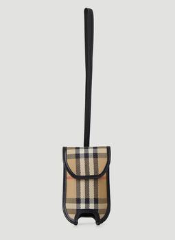 Burberry | Burberry Vintage Check Neck Strapped Gel Holder Bag商品图片,7.3折