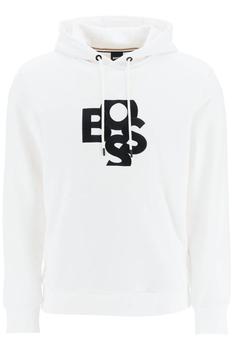 推荐Boss shaken logo embroidery hoodie商品