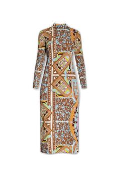 Tory Burch | Tory Burch Patterned Midi Dress商品图片,8.1折