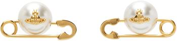 Vivienne Westwood | Gold Jordan Earrings商品图片,独家减免邮费