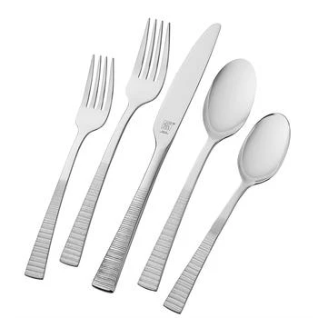 ZWILLING | Zwilling Kingwood  18/10 Stainless Steel 20-Piece Flatware Set, Service for 4,商家Macy's,价格¥424