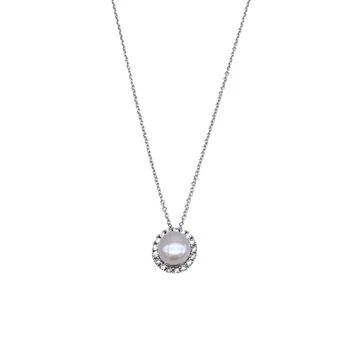 ADORNIA | Floating Freshwater Pearl Halo Necklace,商家Macy's,价格¥251