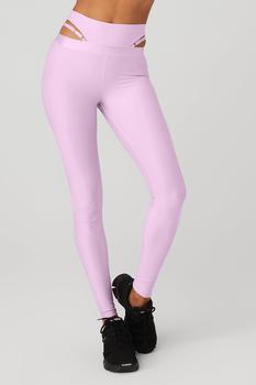 Alo | Airlift Extreme High-Waist All Nighter Legging - Sugarplum Pink商品图片,独家减免邮费