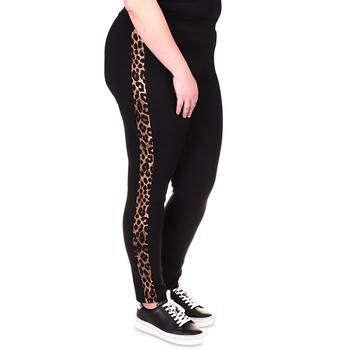 紧身裤男, Michael Kors | Plus Size Cheetah-Striped Leggings商品图片 6折