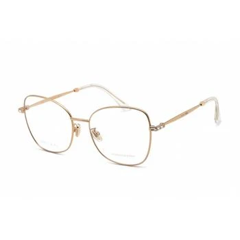 Jimmy Choo | Jimmy Choo Women's Eyeglasses - Gold Metal Cat Eye Shape Frame | JC 286/G 0J5G 00 2.2折×额外9折x额外9.5折, 独家减免邮费, 额外九折, 额外九五折