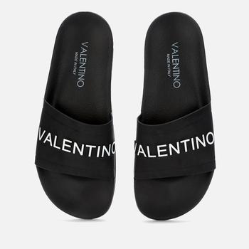 推荐Valentino Shoes Men's Slide Sandals - Black商品