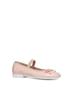 Geox | Girls' Plie Leather Ballet Flats - Toddler, Little Kid, Big Kid,商家Bloomingdale's,价格¥393