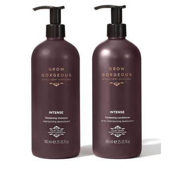 商品Grow Gorgeous Supersize Intense Thickening Shampoo and Conditioner Bundle图片