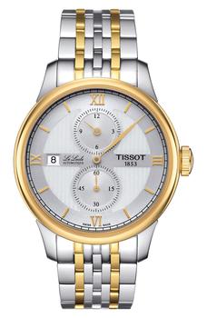 女士tissot automatic, Tissot | Le Locle Automatic Bracelet Watch, 39mm商品图片 5.4折