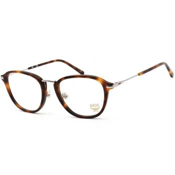 推荐MCM Unisex Eyeglasses - Clear Lens Havana Acetate/Metal Square Frame | MCM2703 214商品