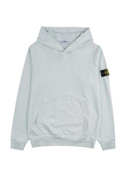 Stone Island | KIDS Mint hooded cotton sweatshirt (14 years)商品图片 