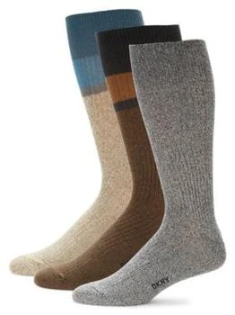 推荐3-Pack Marled Crew Socks商品