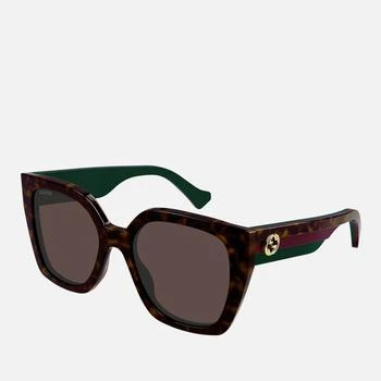 推荐Gucci Web Studi Recycled Acetate Sunglasses商品