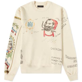 amiri卫衣精选, AMIRI | AMIRI Zig Zag Crew Neck Sweat商品图片 