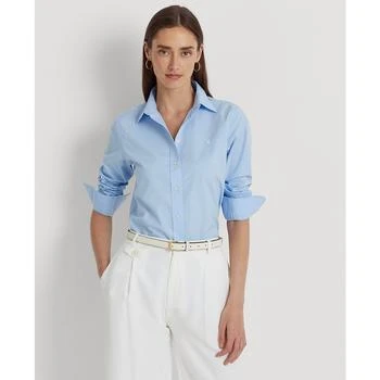 Ralph Lauren | Non-Iron Straight-Fit Shirt, Regular & Petite,商家Macy's,价格¥671