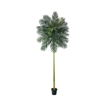 NEARLY NATURAL, NEARLY NATURAL | Cane Artificial Palm Tree, 10'商品图片 