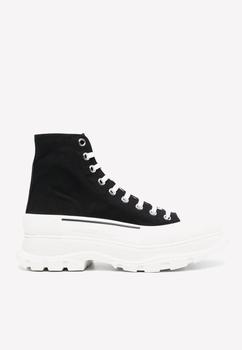 推荐Oversized Ankle Lace-Up Boots商品