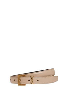 ysl腰带, Yves Saint Laurent | 2cm Monogram Leather Belt商品图片 
