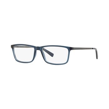 推荐Armani Exchange AX3027 Men's Rectangle Eyeglasses商品