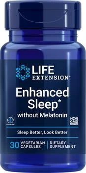 Life Extension | Life Extension Enhanced Sleep without Melatonin (30 capsules, Vegetarian),商家Life Extension,价格¥133