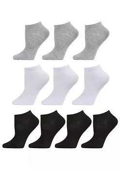 Memoi | Solid Low-Cut Sock 10 Sock Pack,商家Belk,价格¥148