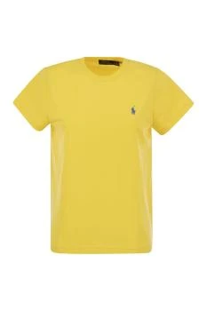 Ralph Lauren | Crewneck cotton T-shirt AB015140 001,商家La Vita HK,价格¥350