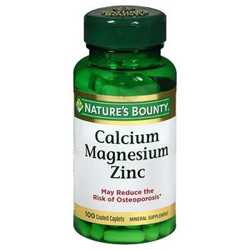 Nature's Bounty | Calcium Magnesium Zinc, Tablets,商家Walgreens,价格¥67