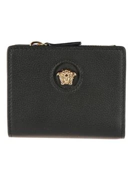 推荐Versace Snap Button Medusa Head Embossed Coin Purse - Women商品