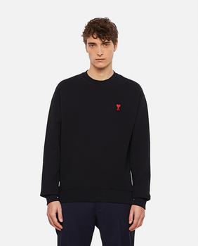 ami毛衣, AMI | CREWNECK COTTON LOGO SWEATER商品图片 