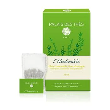 Palais des Thés | Lime Flower Chamomile Orange Blossom Herbal Tea Box, Pack of 20 Tea Bags,商家Macy's,价格¥149