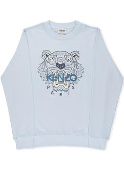 推荐Kenzo Kids Logo Detailed Long-Sleeved Sweatshirt商品