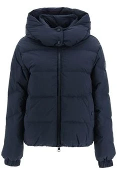推荐Woolrich down jacket with detachable hood商品