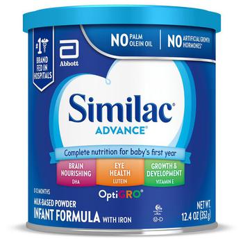 商品Similac Complete Nutrition 婴儿配方奶粉1段 352g图片
