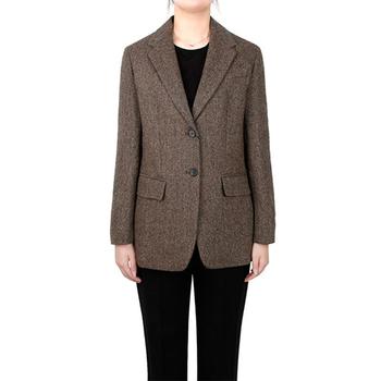 商品GRAMMO女士棕色西装外套【香港仓极速发货】图片