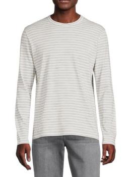 Vince | Striped Long Sleeve Tee商品图片,6.3折, 满$150享7.5折, 满折