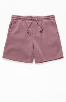 PacSun | Purple Fleece Sweat Shorts商品图片,